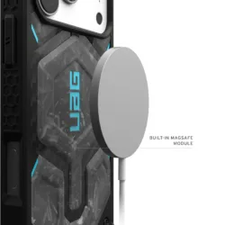 [Pre-Order] UAG รุ่น Monarch Pro - เคส iPhone 17 Pro Max – สี Forged Carbon Fiber/Blue (Limited Edition)