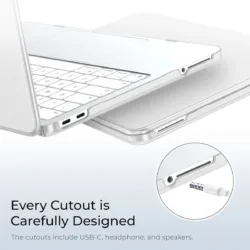 WiWU รุ่น iShied Ultra Thin - เคส MacBook Neo 13" (A18/2026) - สี Citrus 25 WiWU รุ่น iShied Ultra Thin - เคส MacBook Neo 13" (A18/2026) - สี Citrus