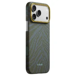 Pitaka รุ่น Breath of Veins Edge Case - เคส iPhone 17 Pro Max - สี Dive Green 10 Pitaka รุ่น Breath of Veins Edge Case - เคส iPhone 17 Pro Max - สี Dive Green