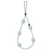 Casetify รุ่น Heart Phone Charm - สายคล้องข้อมือ - ลาย Mint Heart