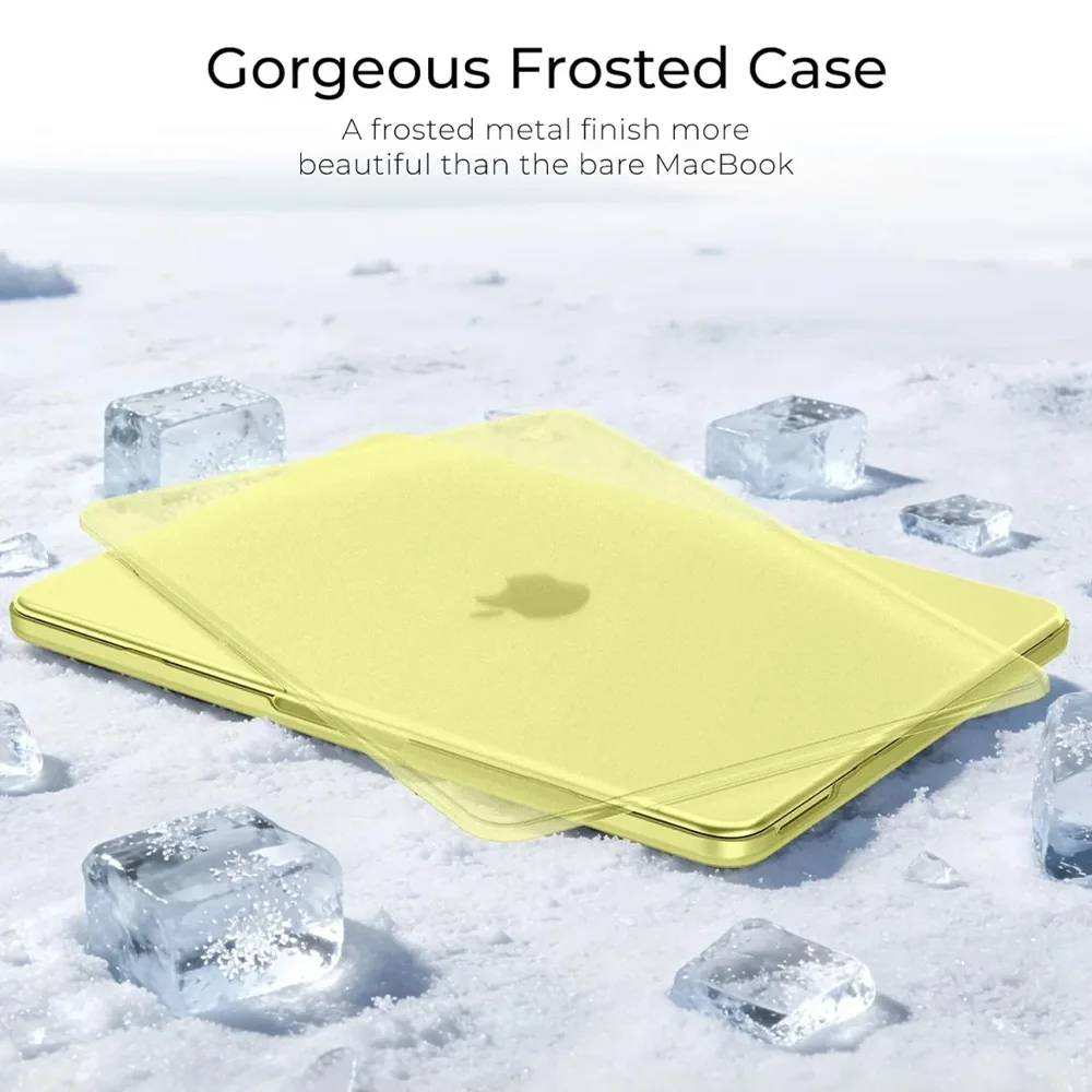 WiWU รุ่น iShied Ultra Thin - เคส MacBook Neo 13" (A18/2026) - สี Citrus 3 WiWU รุ่น iShied Ultra Thin - เคส MacBook Neo 13" (A18/2026) - สี Citrus - Image 3