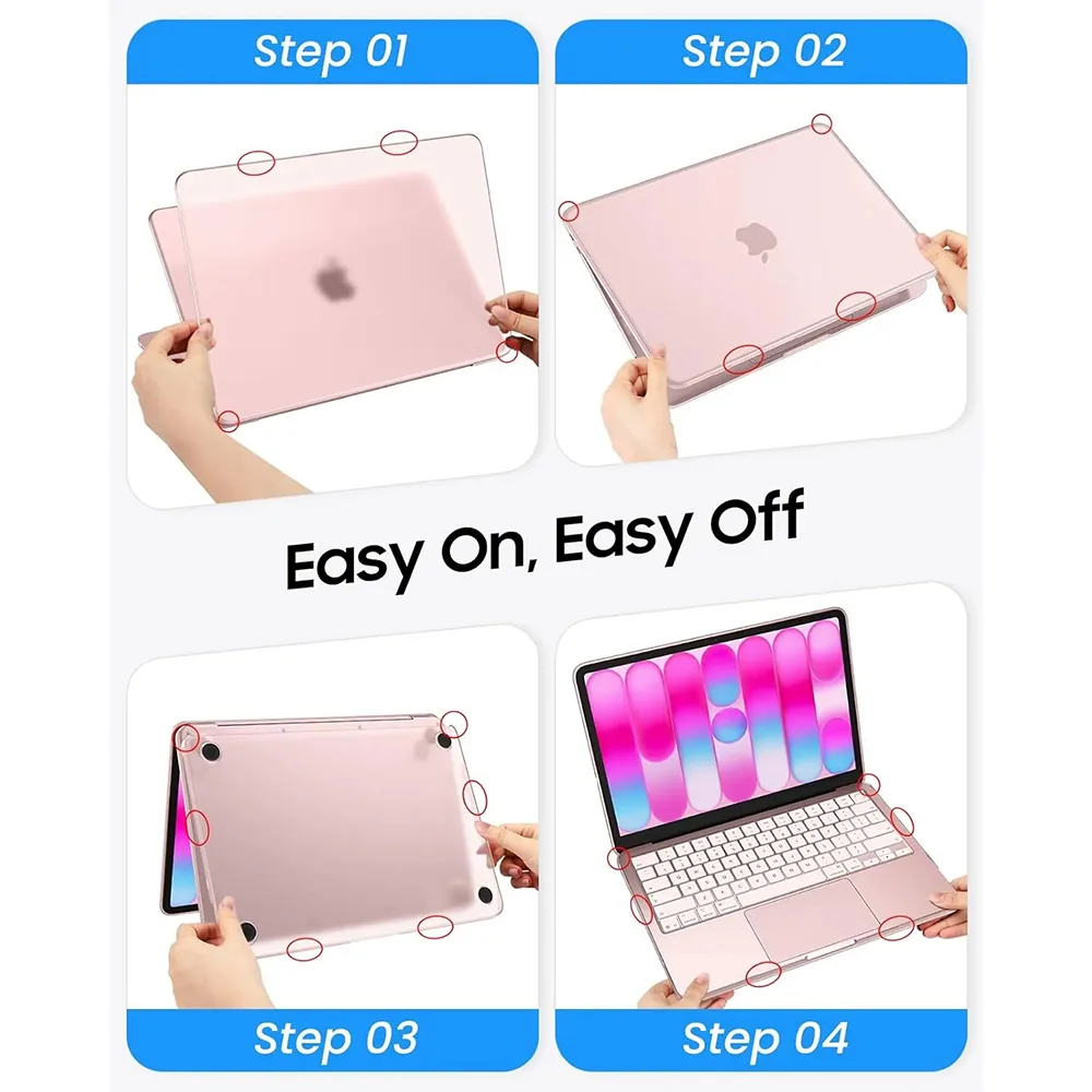 WiWU รุ่น iShied Ultra Thin - เคส MacBook Neo 13" (A18/2026) - สี Pink 9 WiWU รุ่น iShied Ultra Thin - เคส MacBook Neo 13" (A18/2026) - สี Pink - Image 9