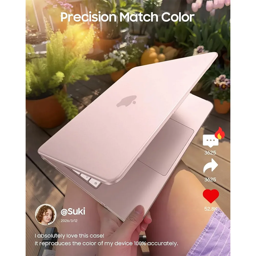 WiWU รุ่น iShied Ultra Thin - เคส MacBook Neo 13" (A18/2026) - สี Pink 13 WiWU รุ่น iShied Ultra Thin - เคส MacBook Neo 13" (A18/2026) - สี Pink - Image 13