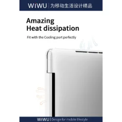WiWU รุ่น Crystal Shield - เคส MacBook Neo 13" (A18/2026) - สี Clear 19 WiWU รุ่น Crystal Shield - เคส MacBook Neo 13" (A18/2026) - สี Clear