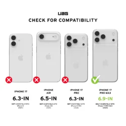 [Pre-Order] UAG รุ่น Monarch Pro - เคส iPhone 17 Pro Max – สี Forged Carbon Fiber/Blue (Limited Edition)