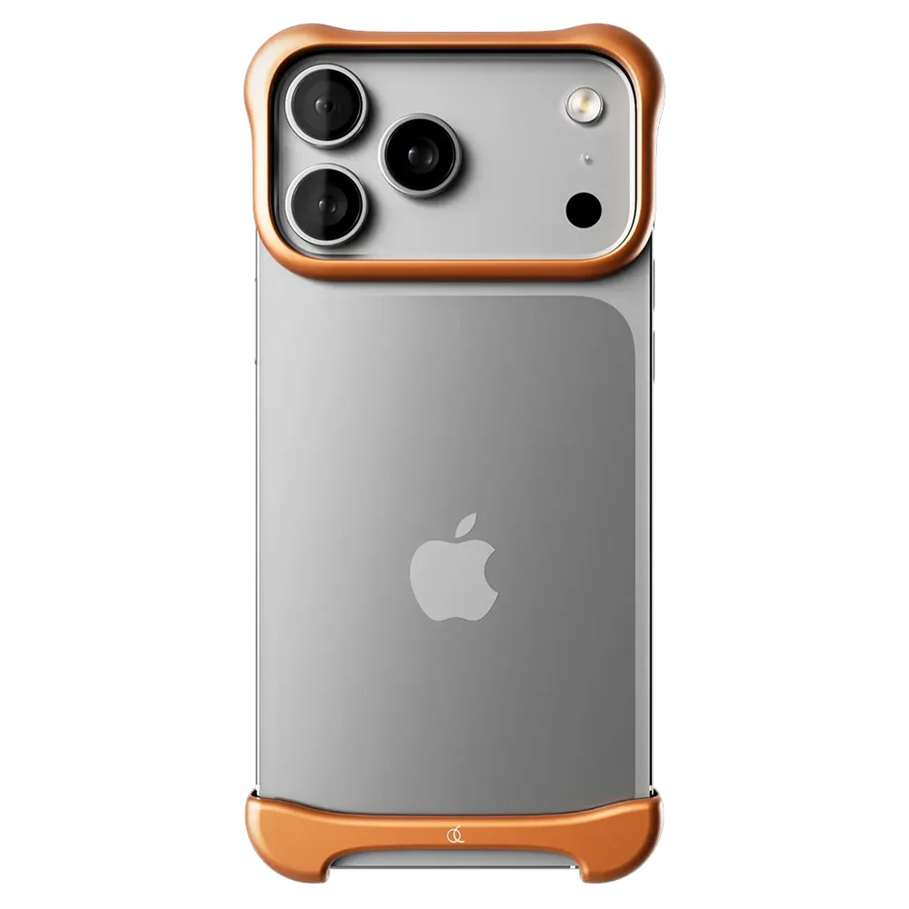 Arc รุ่น Pulse Aluminum - เคส iPhone 17 Pro - สี Matte Orange 1 Arc รุ่น Pulse Aluminum - เคส iPhone 17 Pro - สี Matte Orange