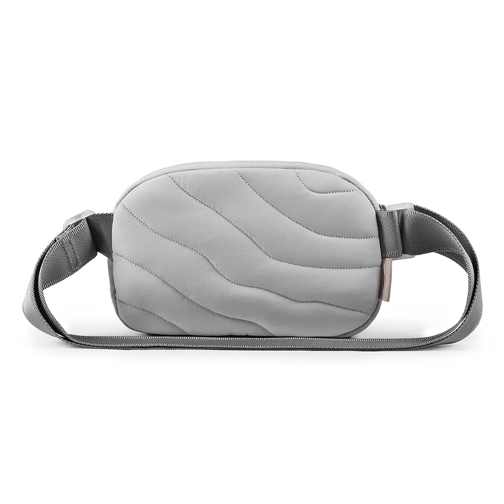 WiWU รุ่น Terrace Crossbody Bag - กะเป๋าะพายข้าง - สี Light Grey 4 WiWU รุ่น Terrace Crossbody Bag - กะเป๋าะพายข้าง - สี Light Grey - Image 4