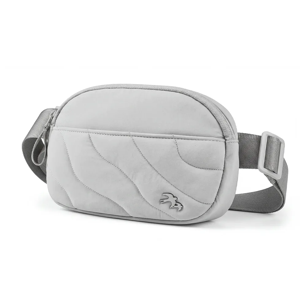 WiWU รุ่น Terrace Crossbody Bag - กะเป๋าะพายข้าง - สี Light Grey 2 WiWU รุ่น Terrace Crossbody Bag - กะเป๋าะพายข้าง - สี Light Grey - Image 2