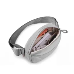WiWU รุ่น Terrace Crossbody Bag - กะเป๋าะพายข้าง - สี Light Grey 12 WiWU รุ่น Terrace Crossbody Bag - กะเป๋าะพายข้าง - สี Light Grey