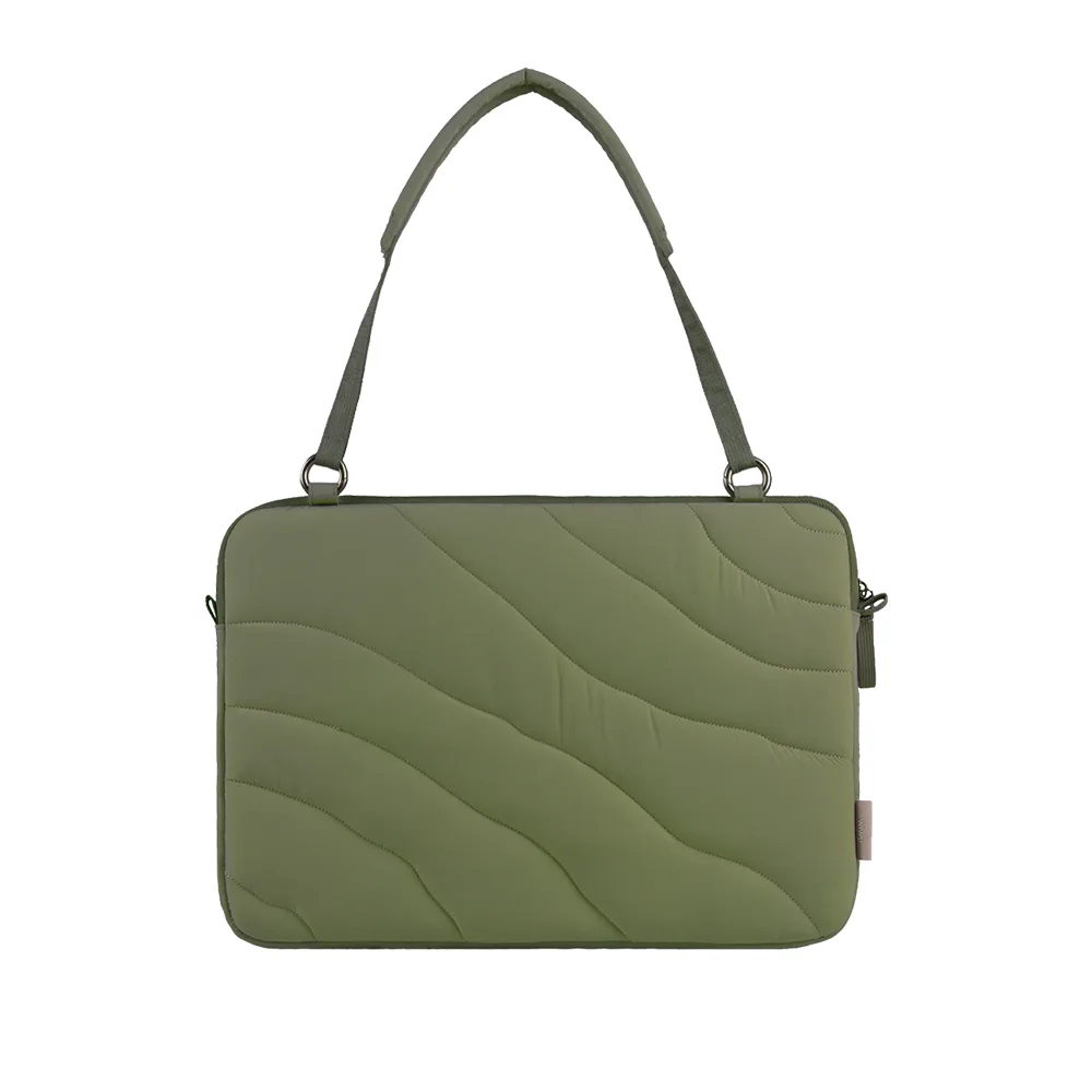 WiWU รุ่น Terrace Sleeve - ซองใส่ Laptop 14" - สี Army Green 5 WiWU รุ่น Terrace Sleeve - ซองใส่ Laptop 14" - สี Army Green - Image 5