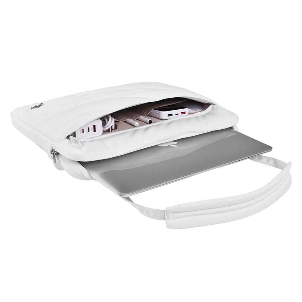 WiWU รุ่น Terrace Sleeve - ซองใส่ Laptop 13" - สี White 4 WiWU รุ่น Terrace Sleeve - ซองใส่ Laptop 13" - สี White - Image 4