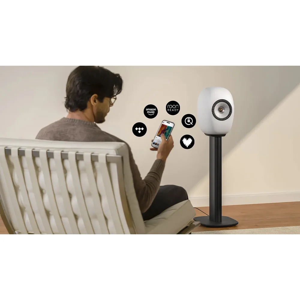 ขาตั้งลำโพง KEF สำหรับ LS LUXE รุ่น S-LUXE Stand - สี Slate Grey 9 ขาตั้งลำโพง KEF สำหรับ LS LUXE รุ่น S-LUXE Stand - สี Slate Grey - Image 9