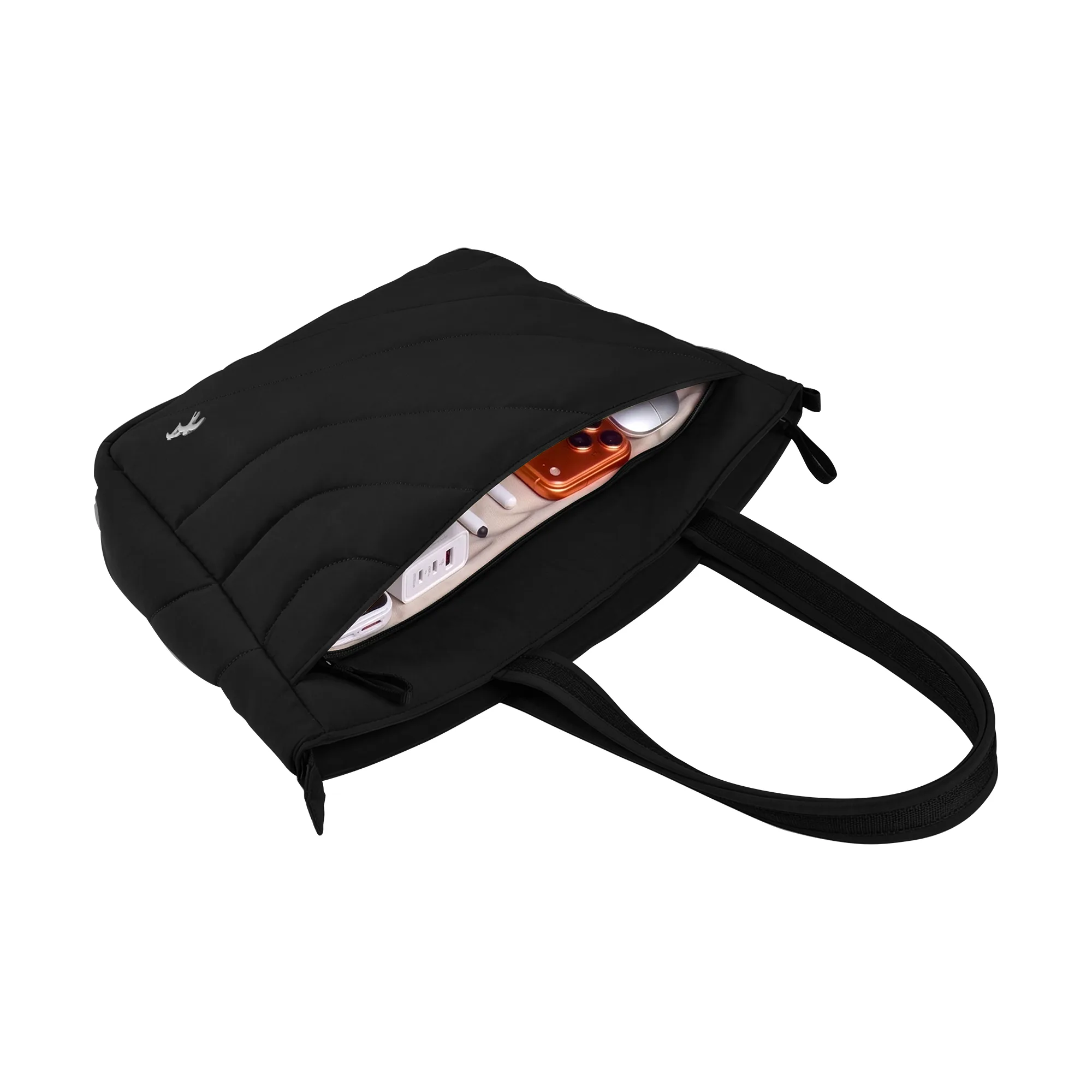 WiWU รุ่น Terrace Tote - กระเป๋าถือ ขนาด 14" - สี Black 6 WiWU รุ่น Terrace Tote - กระเป๋าถือ ขนาด 14" - สี Black - Image 6