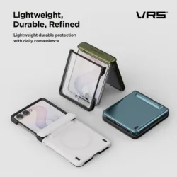 VRS รุ่น Modern - เคส Galaxy Flip 8 - สี Black