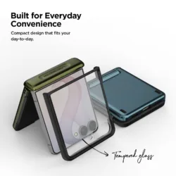 VRS รุ่น Modern - เคส Galaxy Flip 8 - สี Black