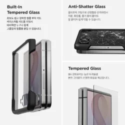 VRS รุ่น Modern - เคส Galaxy Flip 8 - สี Black