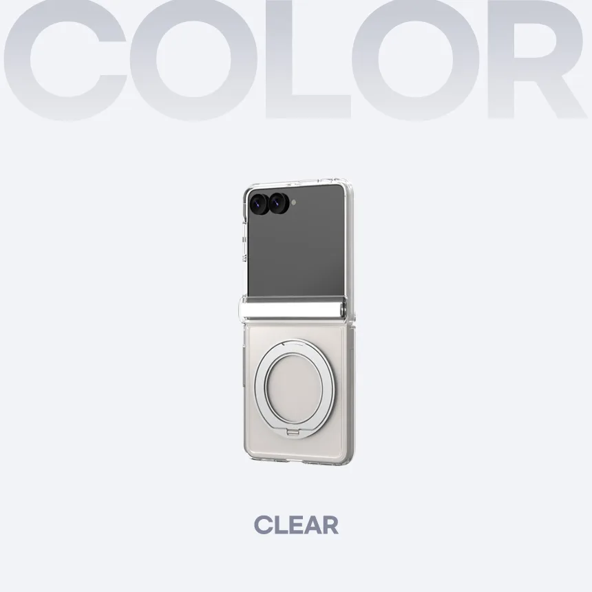 Araree รุ่น Duple 360 M Stand - เคส Galaxy Z Flip 8 - สี Clear 9 Araree รุ่น Duple 360 M Stand - เคส Galaxy Z Flip 8 - สี Clear - Image 9