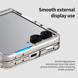Araree รุ่น Duple 360 M Stand - เคส Galaxy Z Flip 8 - สี Clear 14 Araree รุ่น Duple 360 M Stand - เคส Galaxy Z Flip 8 - สี Clear