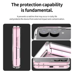 Araree รุ่น Duple 360 M Stand - เคส Galaxy Z Flip 8 - สี Clear 12 Araree รุ่น Duple 360 M Stand - เคส Galaxy Z Flip 8 - สี Clear