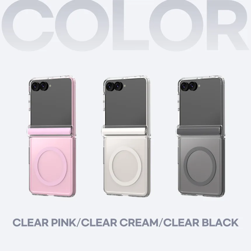 Araree รุ่น Duple 360 M - เคส Galaxy Z Flip 8 - สี Clear/Black 8 Araree รุ่น Duple 360 M - เคส Galaxy Z Flip 8 - สี Clear/Black - Image 8