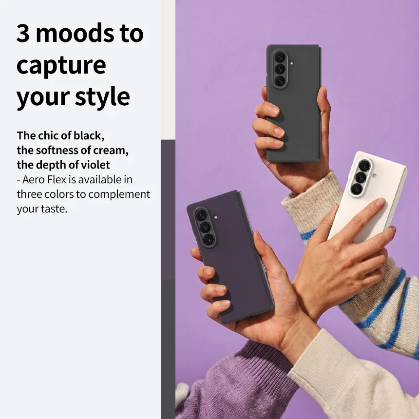 Araree รุ่น Aero Flex M - เคส Galaxy Z Fold 8 Ultra - สี Black 7 Araree รุ่น Aero Flex M - เคส Galaxy Z Fold 8 Ultra - สี Black - Image 7
