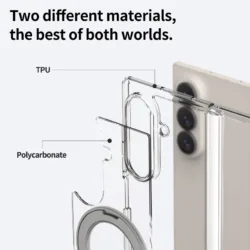 Araree รุ่น Duple 360 M Stand - เคส Galaxy Z Fold 8 Ultra - สี Clear 17 Araree รุ่น Duple 360 M Stand - เคส Galaxy Z Fold 8 Ultra - สี Clear