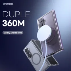 Araree รุ่น Duple 360 M - เคส Galaxy Z Fold 8 Ultra - สี Clear/Black 10 Araree รุ่น Duple 360 M - เคส Galaxy Z Fold 8 Ultra - สี Clear/Black
