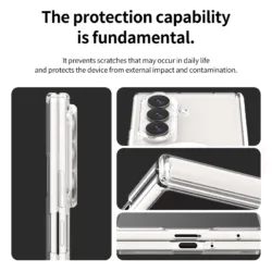 Araree รุ่น Duple 360 M - เคส Galaxy Z Fold 8 Ultra - สี Clear/Black 11 Araree รุ่น Duple 360 M - เคส Galaxy Z Fold 8 Ultra - สี Clear/Black