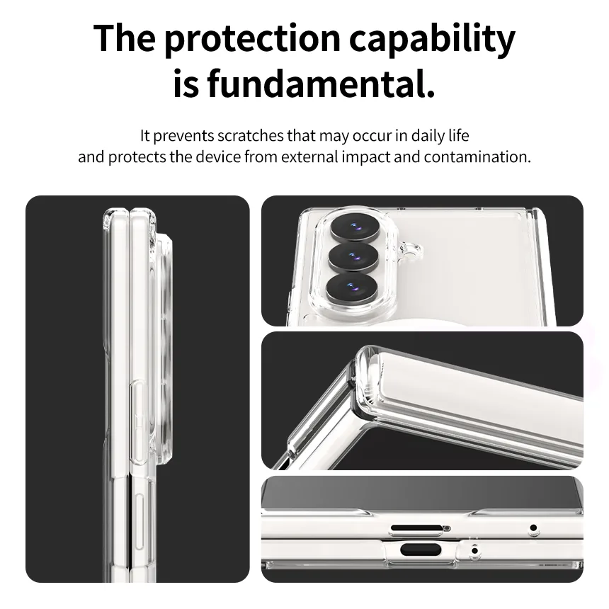 Araree รุ่น Duple 360 M - เคส Galaxy Z Fold 8 Ultra - สี Clear/Black 3 Araree รุ่น Duple 360 M - เคส Galaxy Z Fold 8 Ultra - สี Clear/Black - Image 3