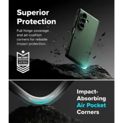 Ringke รุ่น Onyx Flap Magnetic - เคส Galaxy Z Fold 8 Ultra - สี Dark Green