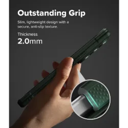 Ringke รุ่น Onyx Flap Magnetic - เคส Galaxy Z Fold 8 Ultra - สี Dark Green