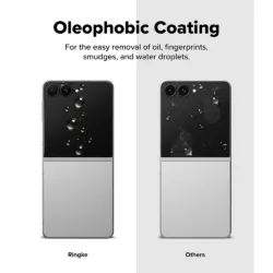 Ringke รุ่น Tempered Glass Pro - ฟิล์มกระจก Galaxy Z Flip 8 (ฟิล์ม2ชิ้น)