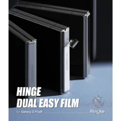 Ringke รุ่น Hinge Dual Easy Film - ฟิล์มกระจก Galaxy Z Flip 8 (ฟิล์ม2ชิ้น)