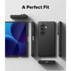 Ringke รุ่น Onyx Flap Magnetic - เคส Galaxy Z Fold 8 Ultra - สี Black