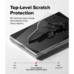 Ringke รุ่น Easy Slide Tempered Glass - ฟิล์มกระจก Galaxy Z Fold 8 (ฟิล์ม2ชิ้น)
