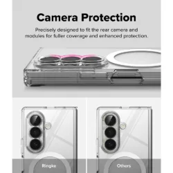 Ringke รุ่น Fusion Magnetic - เคส Galaxy Z Fold 8 Ultra - สี Clear