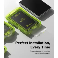 Ringke รุ่น Easy Slide Tempered Glass - ฟิล์มกระจก Galaxy Z Fold 8 (ฟิล์ม2ชิ้น)