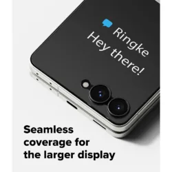 Ringke รุ่น Tempered Glass Pro - ฟิล์มกระจก Galaxy Z Flip 8 (ฟิล์ม2ชิ้น)