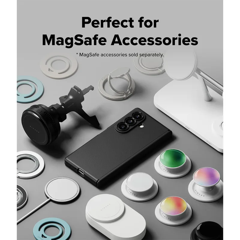 Ringke รุ่น Onyx Flap Magnetic - เคส Galaxy Z Fold 8 Ultra - สี Black
