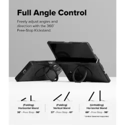Ringke รุ่น Alles - เคส Galaxy Z Fold 8 Ultra - สี Black