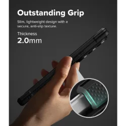 Ringke รุ่น Onyx Flap Magnetic - เคส Galaxy Z Fold 8 Ultra - สี Black