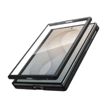 Pitaka รุ่น Edge Case (Aaron Button) - เซ็ตเคสและฟิล์ม Galaxy Z Fold 8 - สี Black/Grey - Image 12