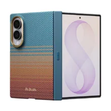 Pitaka รุ่น Edge Case (Aaron Button) & (With Hinge) - เคส Galaxy Z Fold 8 - สี California Dream-01 - Image 5