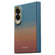 Pitaka รุ่น Edge Case (Aaron Button) - เซ็ตเคสและฟิล์ม Galaxy Z Fold 8 - สี California Dream-01 - Image 6