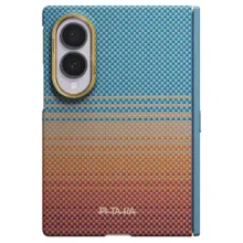 Pitaka รุ่น Edge Case (Aaron Button) & (With Hinge) - เคส Galaxy Z Fold 8 - สี California Dream-01