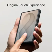 Pitaka รุ่น Edge Case (Aaron Button) - เซ็ตเคสและฟิล์ม Galaxy Z Fold 8 - สี Black/Grey - Image 10