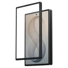 Pitaka รุ่น Edge Case (Aaron Button) - เซ็ตเคสและฟิล์ม Galaxy Z Fold 8 - สี Black/Grey - Image 9