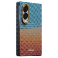 Pitaka รุ่น Edge Case (Aaron Button) - เซ็ตเคสและฟิล์ม Galaxy Z Fold 8 - สี California Dream-01 - Image 4