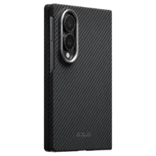 Pitaka รุ่น Edge Case (Aaron Button) - เซ็ตเคสและฟิล์ม Galaxy Z Fold 8 - สี Black/Grey - Image 4