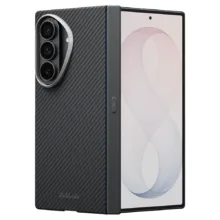 Pitaka รุ่น Edge Case (Aaron Button) & (With Hinge) - เคส Galaxy Z Fold 8 Ultra - สี Black/Grey - Image 5